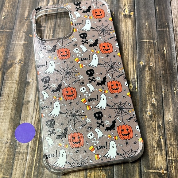 5for$10 Brown Halloween Mini Graphic IPhone 12 Pro Max Phone Accessories NWT - Picture 5 of 5